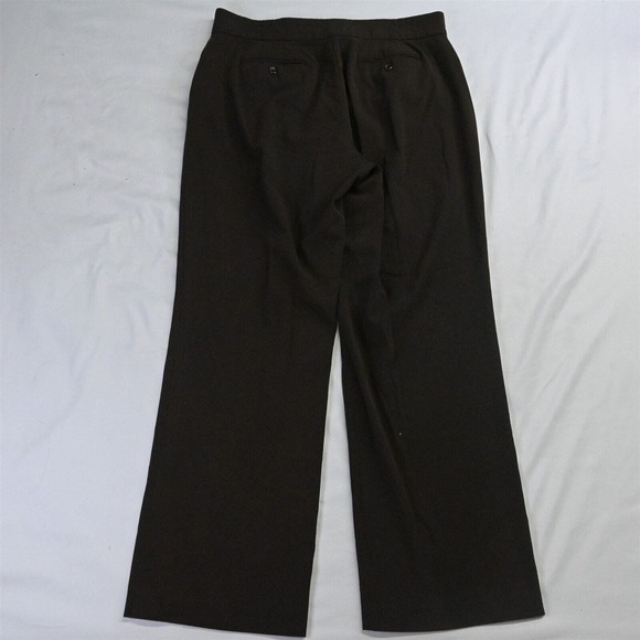 Dana Buckman 12 Brown Wide Leg Stretch Dress Pants‎ - Picture 7 of 7